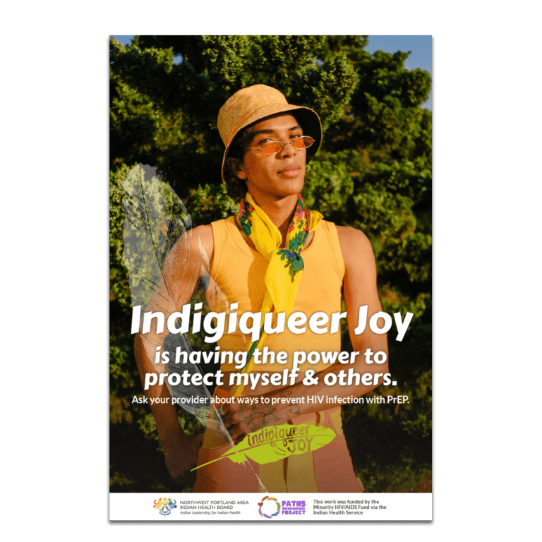 Indigiqueer Joy PrEP - Indigiqueer Joy is having the power to protect myself & others.