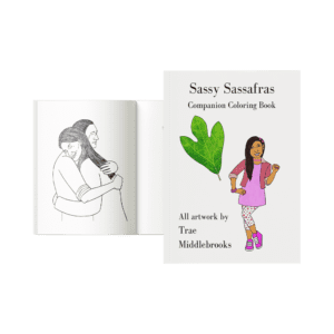 Sassy Sassafras - Coloring Book